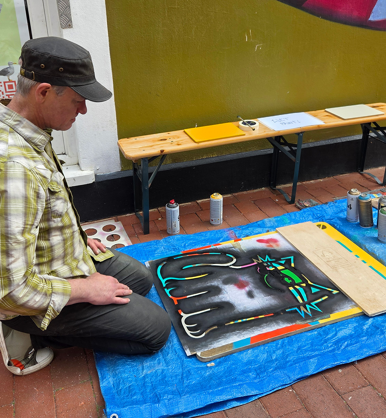 Cassette Lord live paint - Click here to view this entry